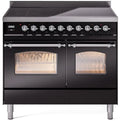 Black Induction Range with Electric Oven M315