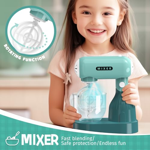 Kids Play Kitchen Accessories Toys Set with Light & Sound P595234