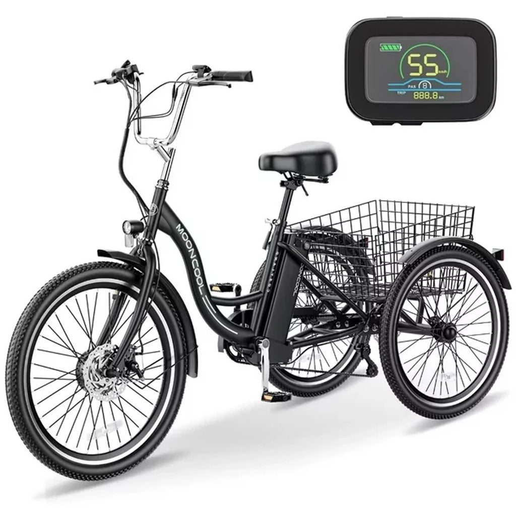3 Wheel Electric Bike with Removable 36V 10Ah Lithium Battery E81648