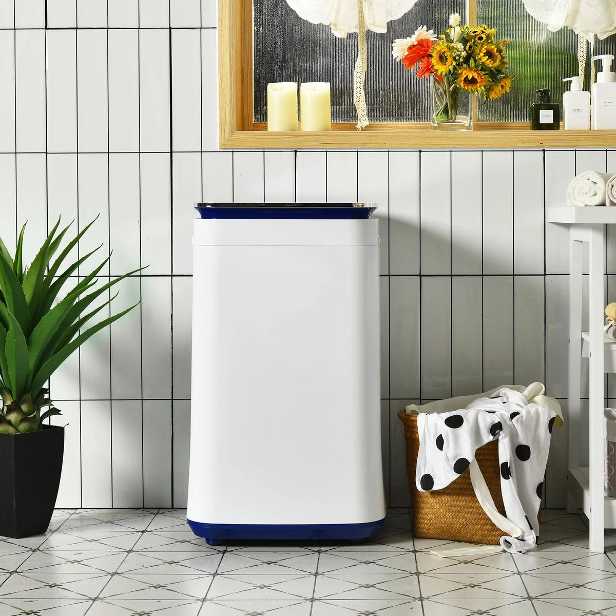7.7lbs Full Automatic Portable Washing Machine L31118