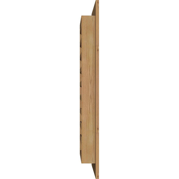 Vertical Gable Vent Unfinished Functional U810