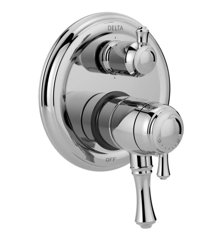 Polished Nickel Valve Trim with 6 Setting Integrated Diverter I518