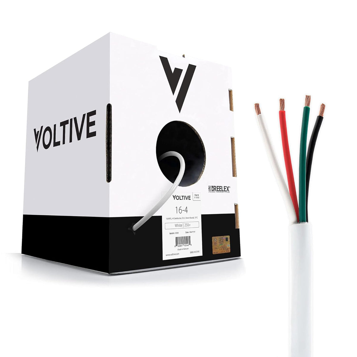 16 AWG 4 Conductor Oxygen-Free Copper Speaker Wire T500199