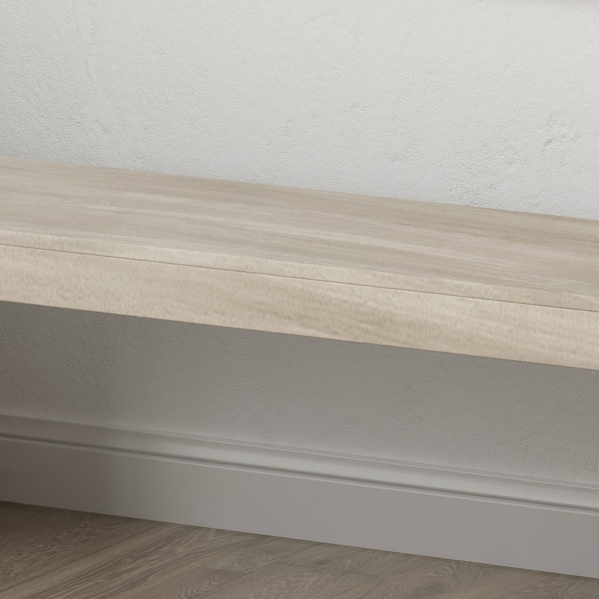 Black Acacia Wood Bench Q9453