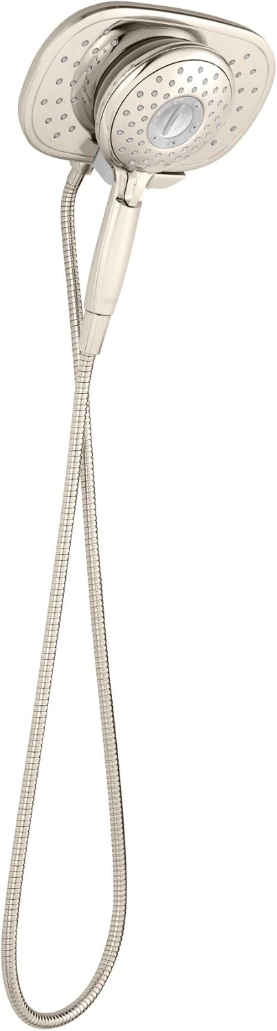 4-Function 2-in-1 Shower Head, 1.8 GPM, Brushed Nickel Z71225