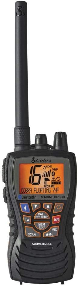Floating Handheld VHF Radio 6 Watt Submersible Grey K36680