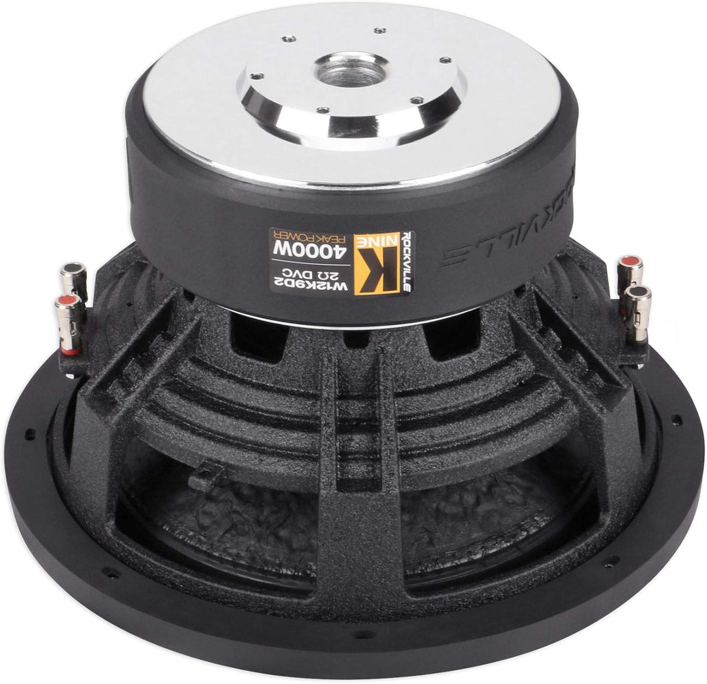 12 8000 Watt Car Subwoofers and Mono Amplifier Y346