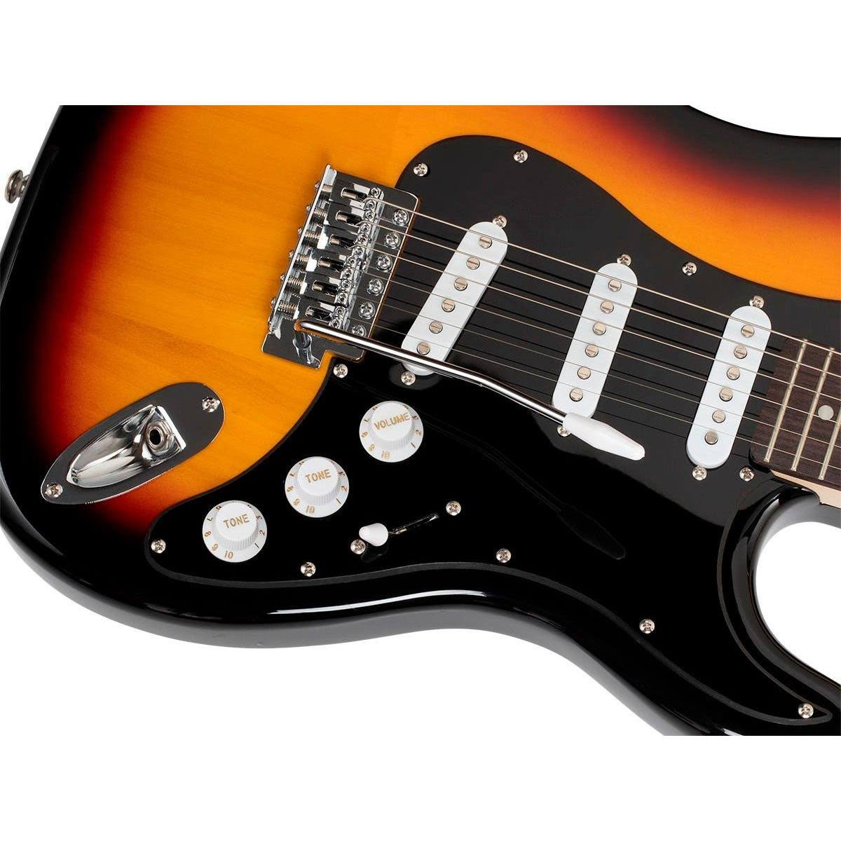 Sunburst Electric Guitar with Gig Bag D3113
