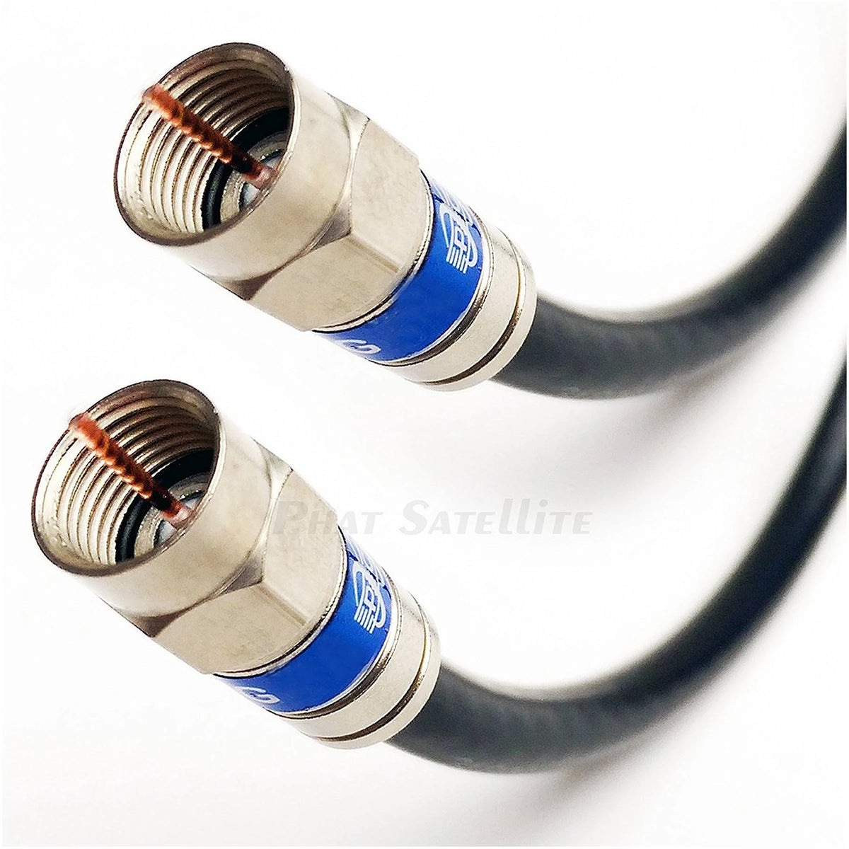 200ft Quad Shield RG-6 Coaxial Cable 75 Ohm T62444