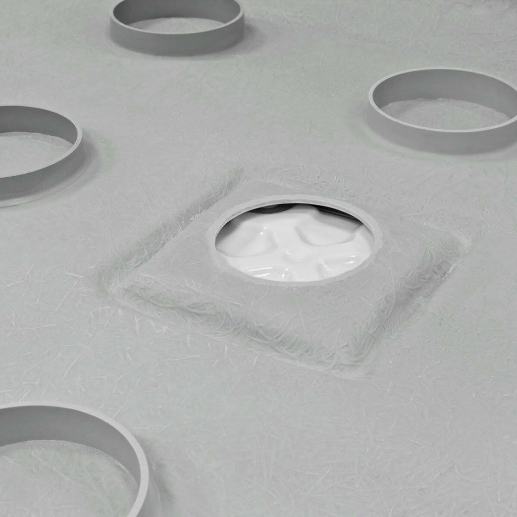 60 x 32 Single Threshold Shower Pan Base V270
