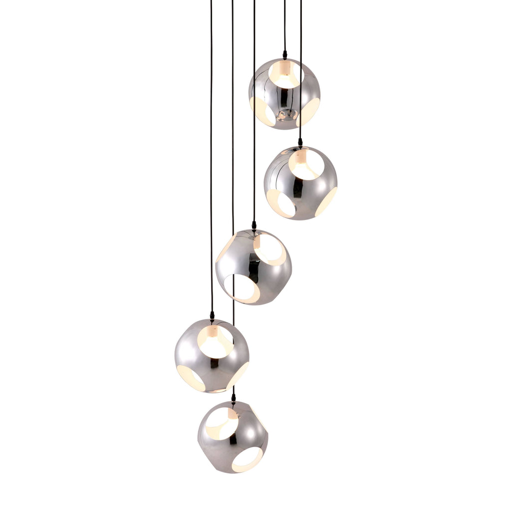 Chrome Silver Ceiling Lamp E830