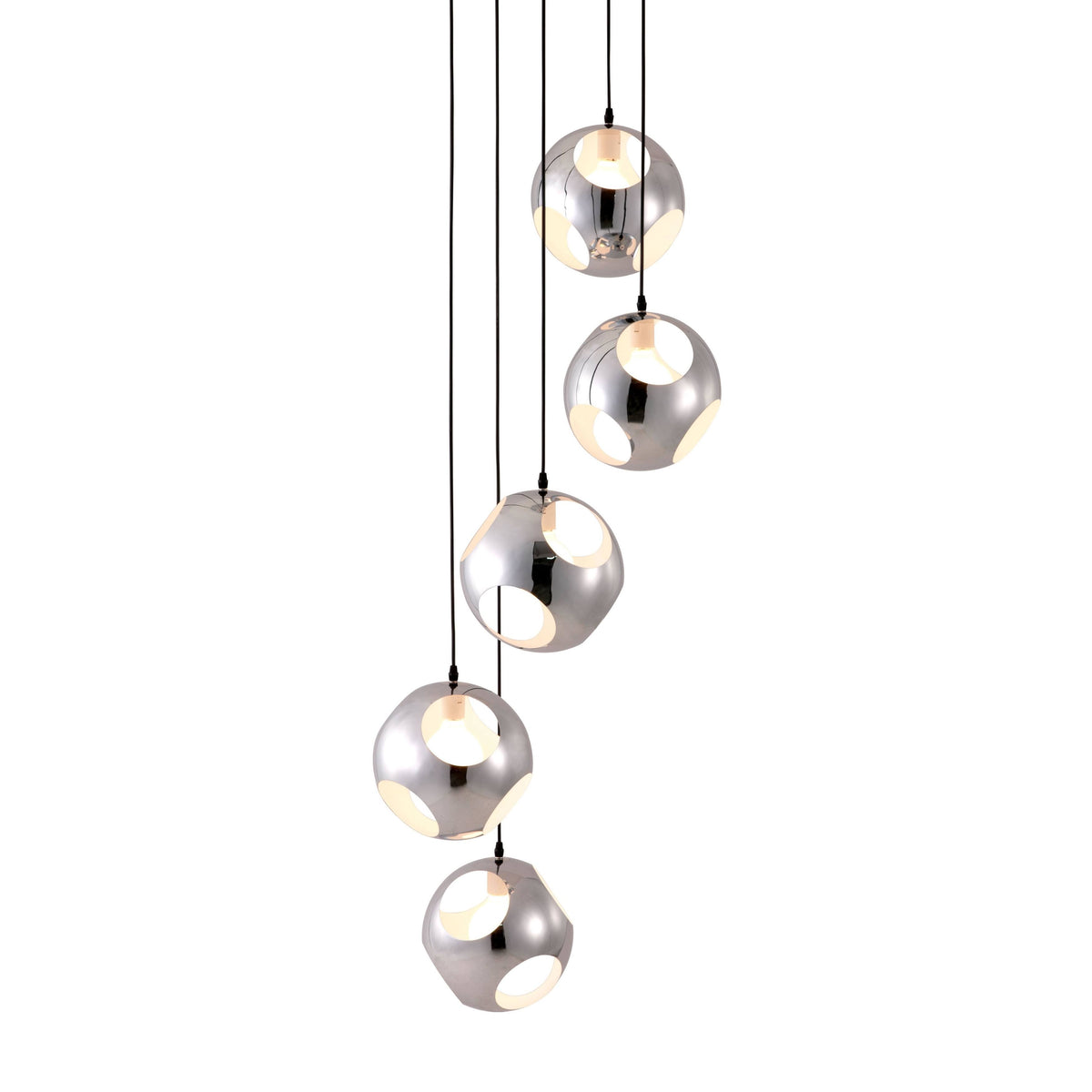 Chrome Silver Ceiling Lamp E830