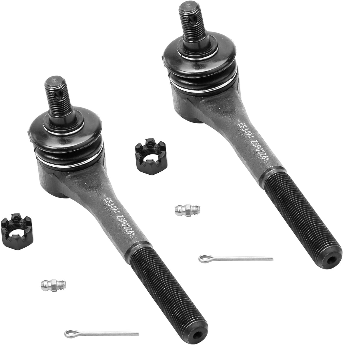14PC Front Steering Idler Arm Pitman Arm Tie Rods Sway Bars Ball Joints R51459