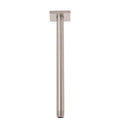 Black 18x22 Ceiling Shower Arm with Square Base J848007