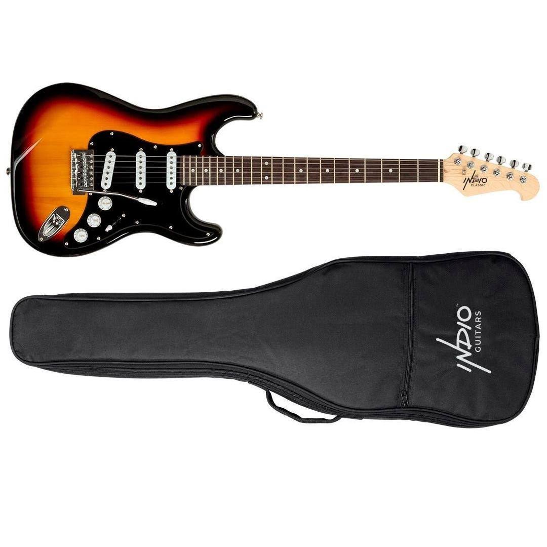 Sunburst Electric Guitar with Gig Bag D3113