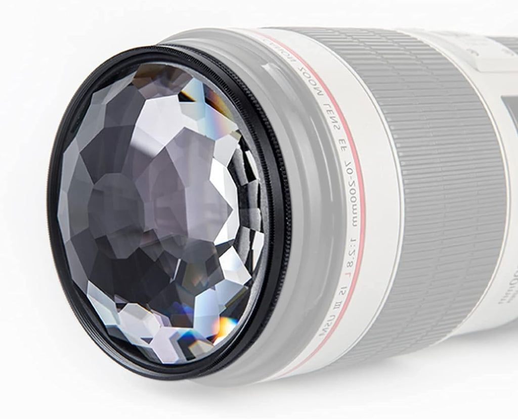 77mm Kaleidoscope Glass Prism Camera Lens Filter X346128