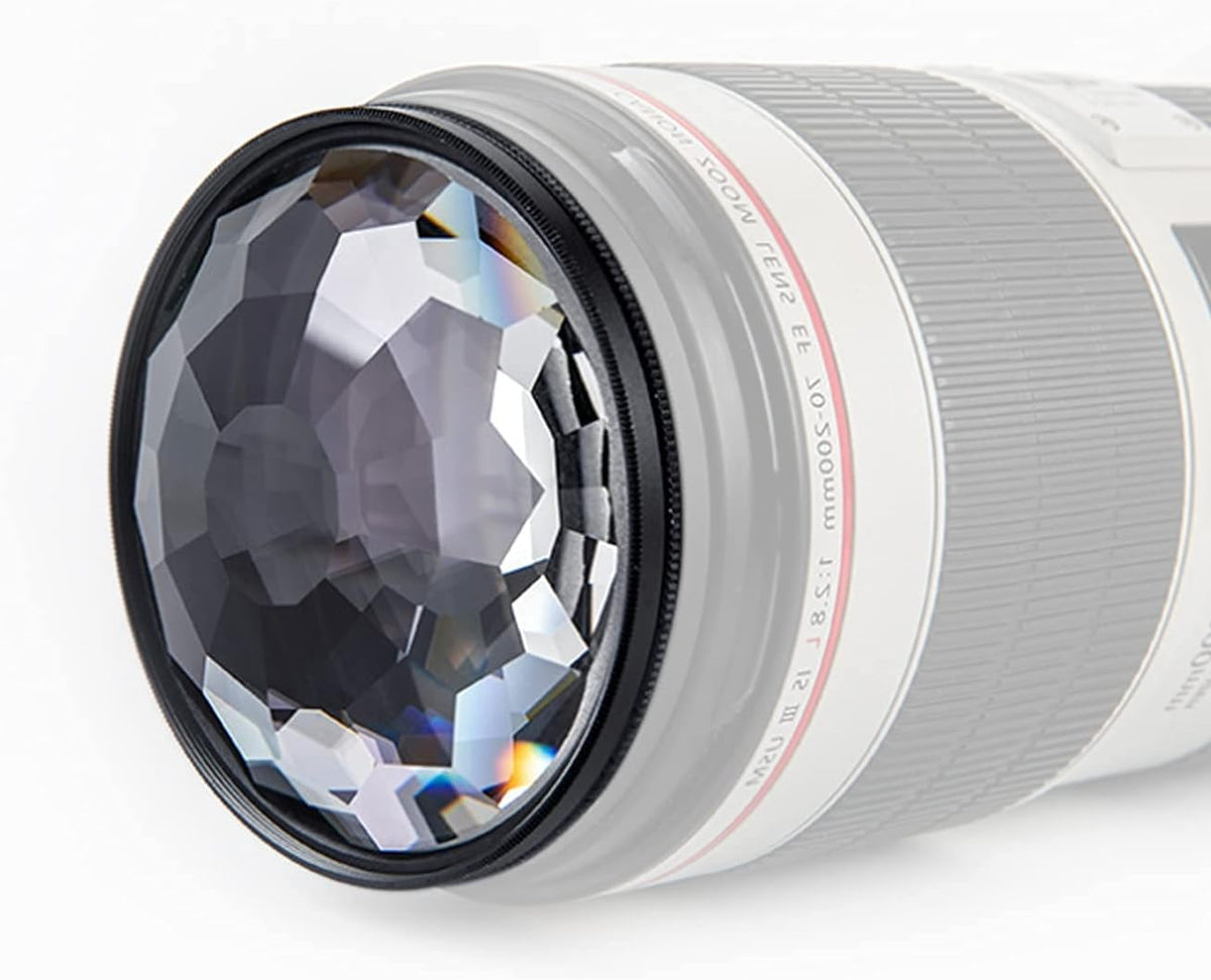 77mm Kaleidoscope Glass Prism Camera Lens Filter X346128