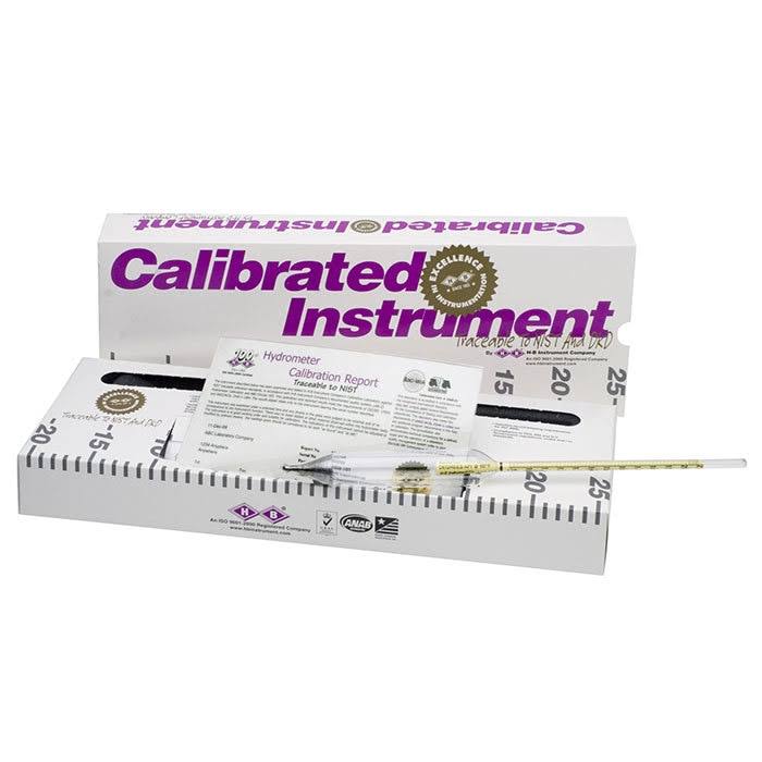 Individually Calibrated 59/71 Degree API ASTM 7H Hydrometer Q846444