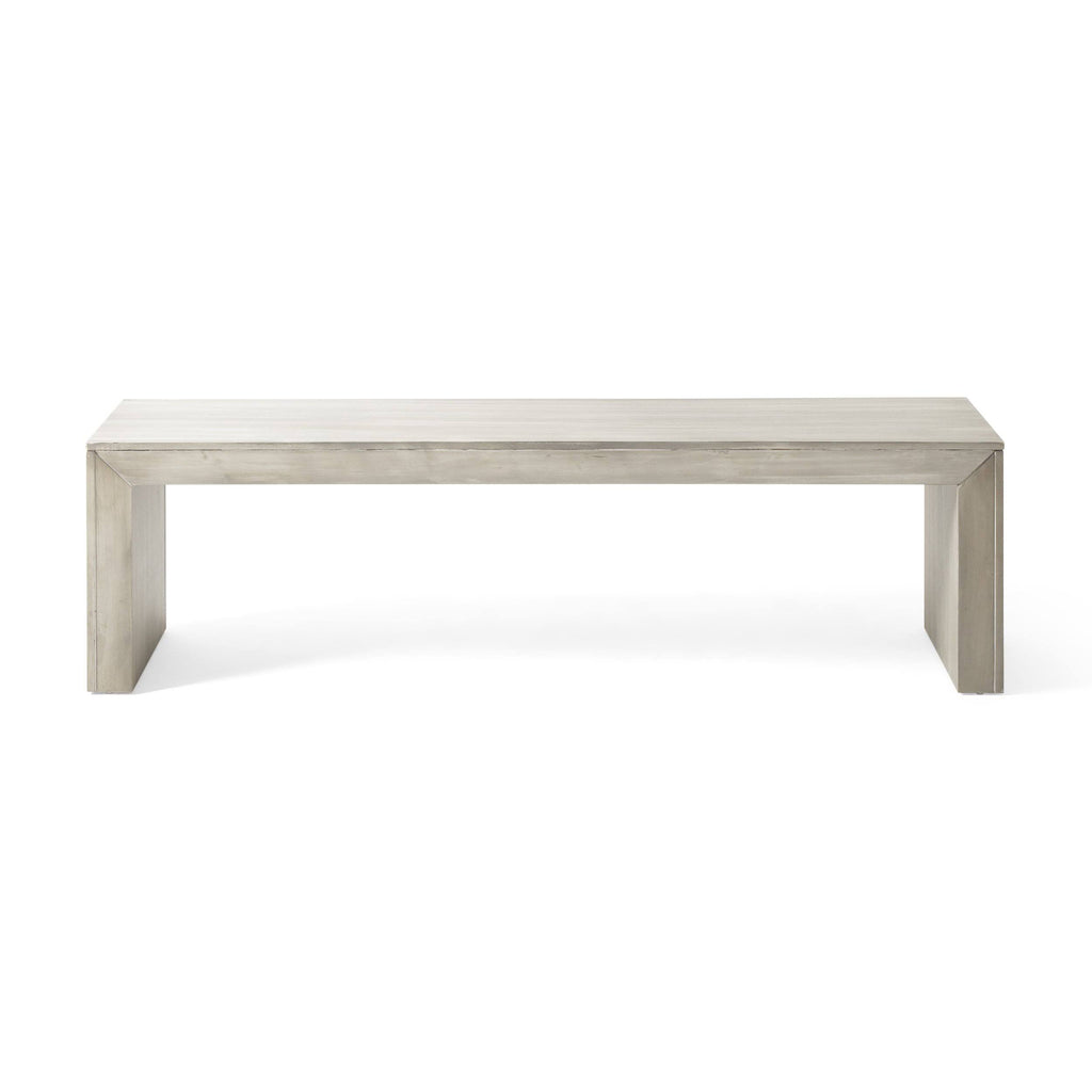 Black Acacia Wood Bench Q9453