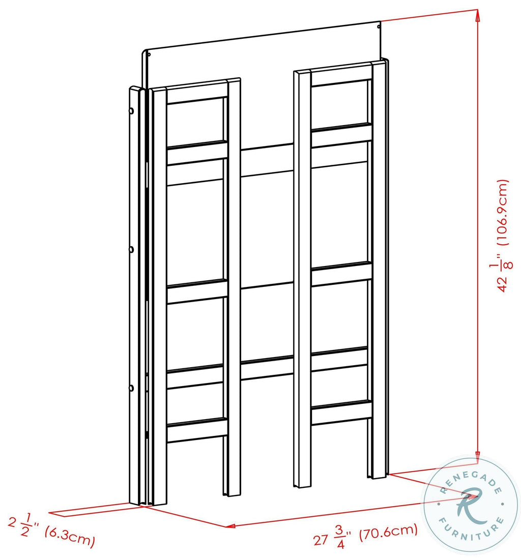 3-Pc Set Folding Bookcase with Fabric Basket D359150