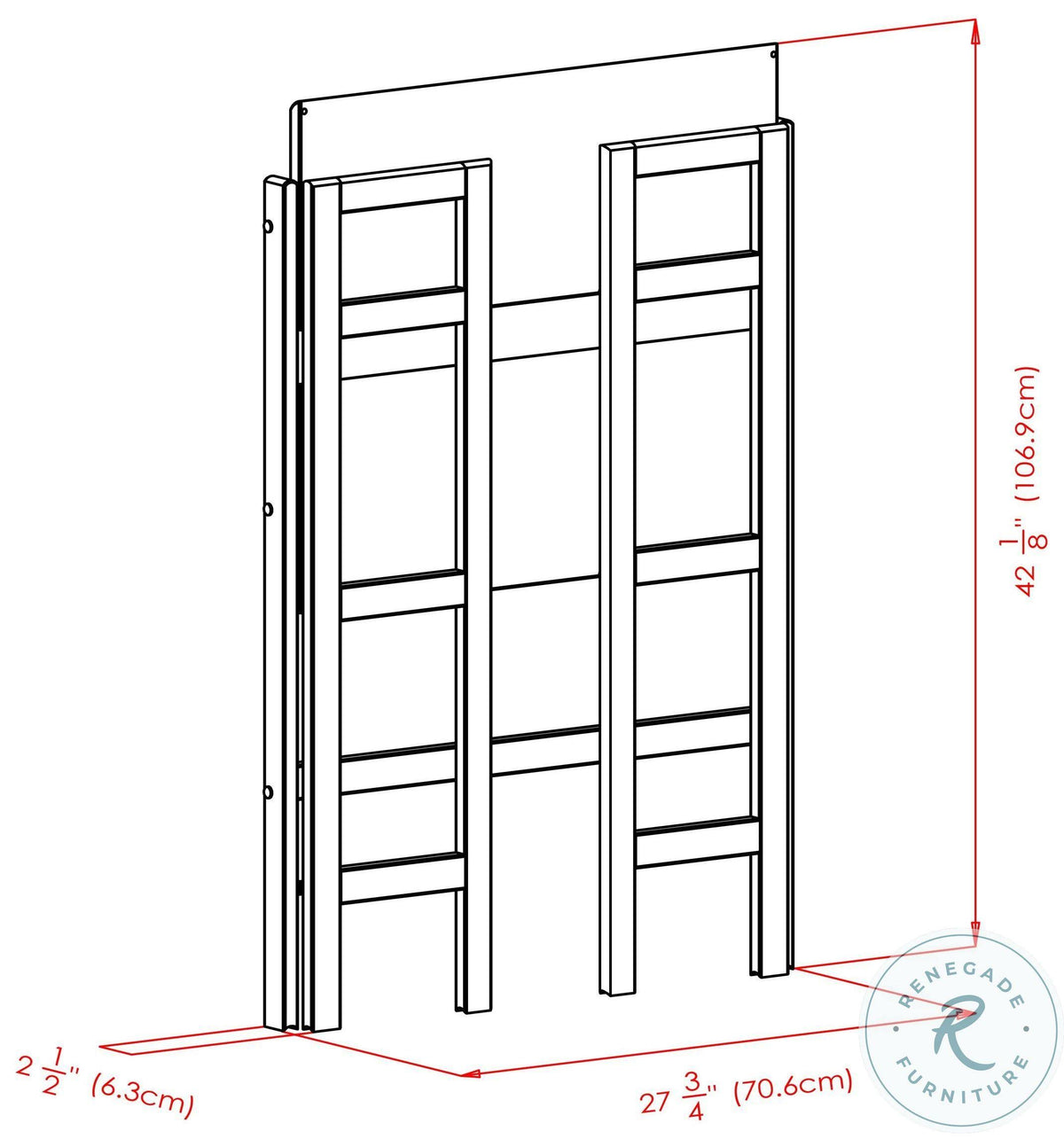 3-Pc Set Folding Bookcase with Fabric Basket D359150
