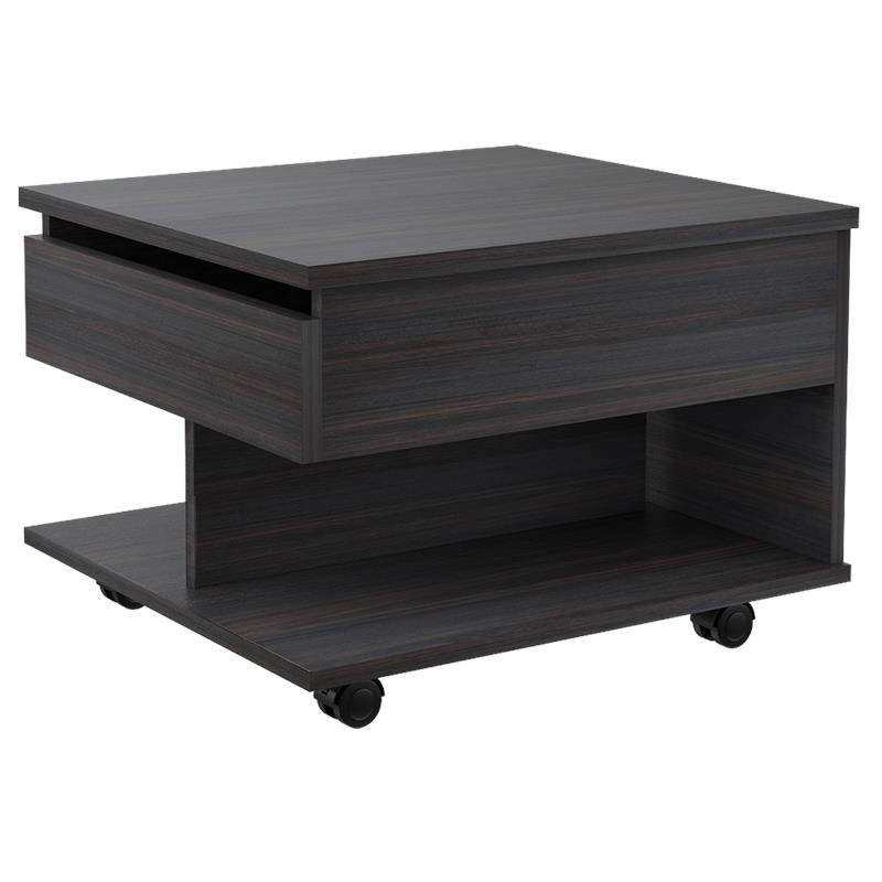 Lift Top Coffee Table with Casters in Espresso Y500