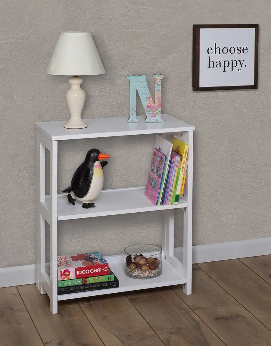 28x22 Folding Bookcase Medium Oak W15406