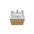 24x22 Single Bathroom Vanity Set Natural Oak Y535438