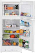 6.1 Cu.ft White Propane Refrigerator with Freezer E4667
