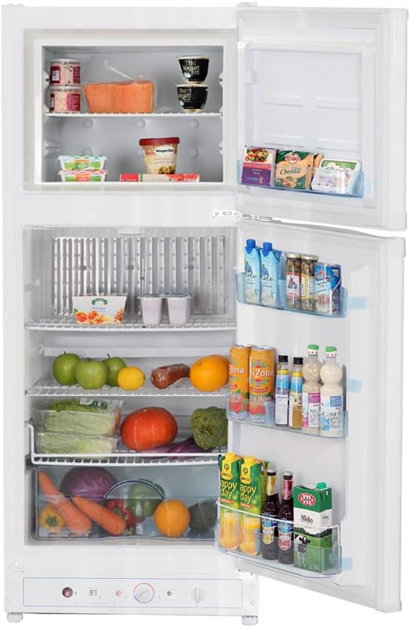 6.1 Cu.ft White Propane Refrigerator with Freezer E4667