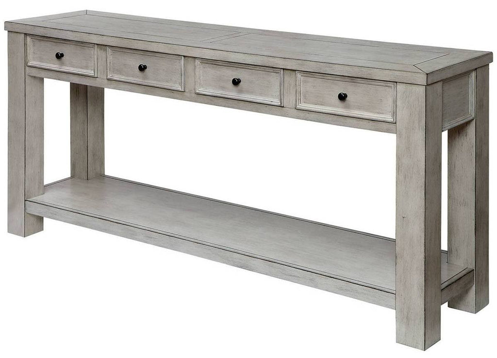 Antique White Sofa Table F372653