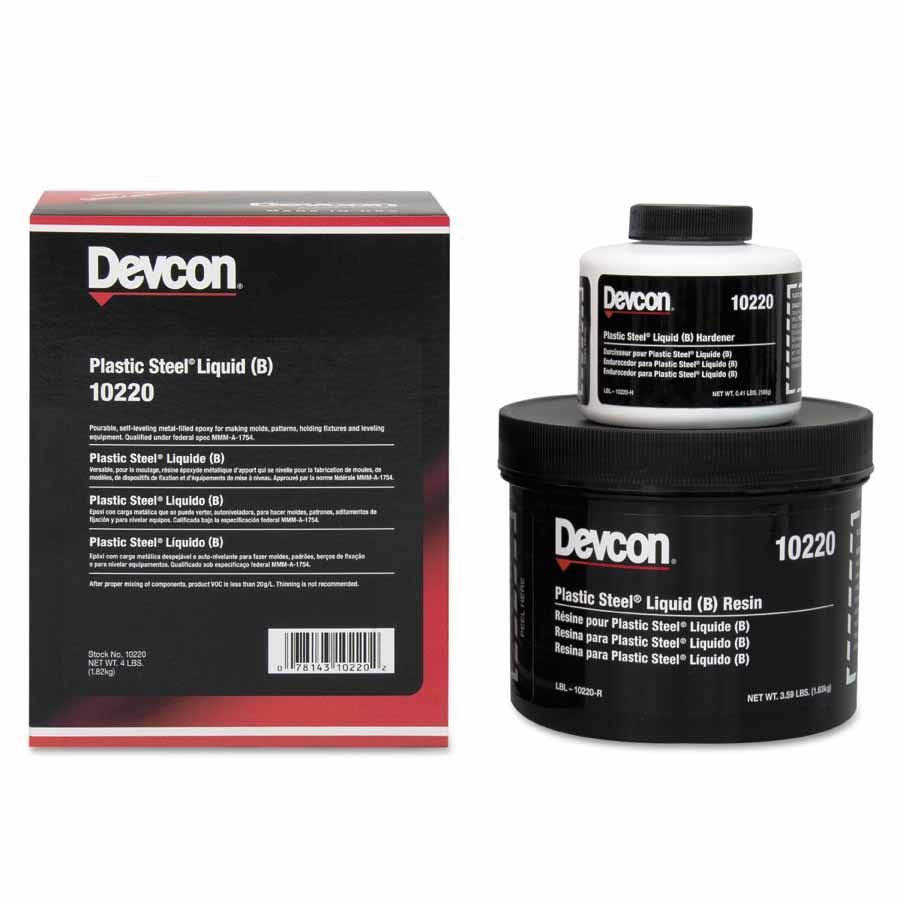 Plastic Steel Liquid 4 lb M25003