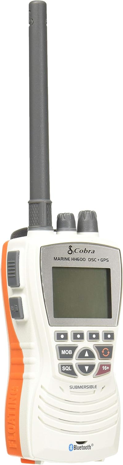 Floating Handheld VHF Radio 6 Watt Submersible Grey K36680