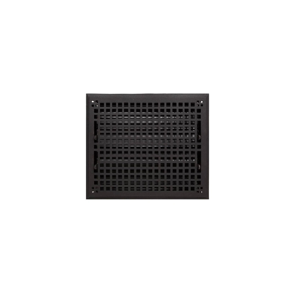 Black Cast Iron Floor Register M285523