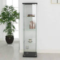 Glass Display Cabinet 4 Shelves with Door B62513