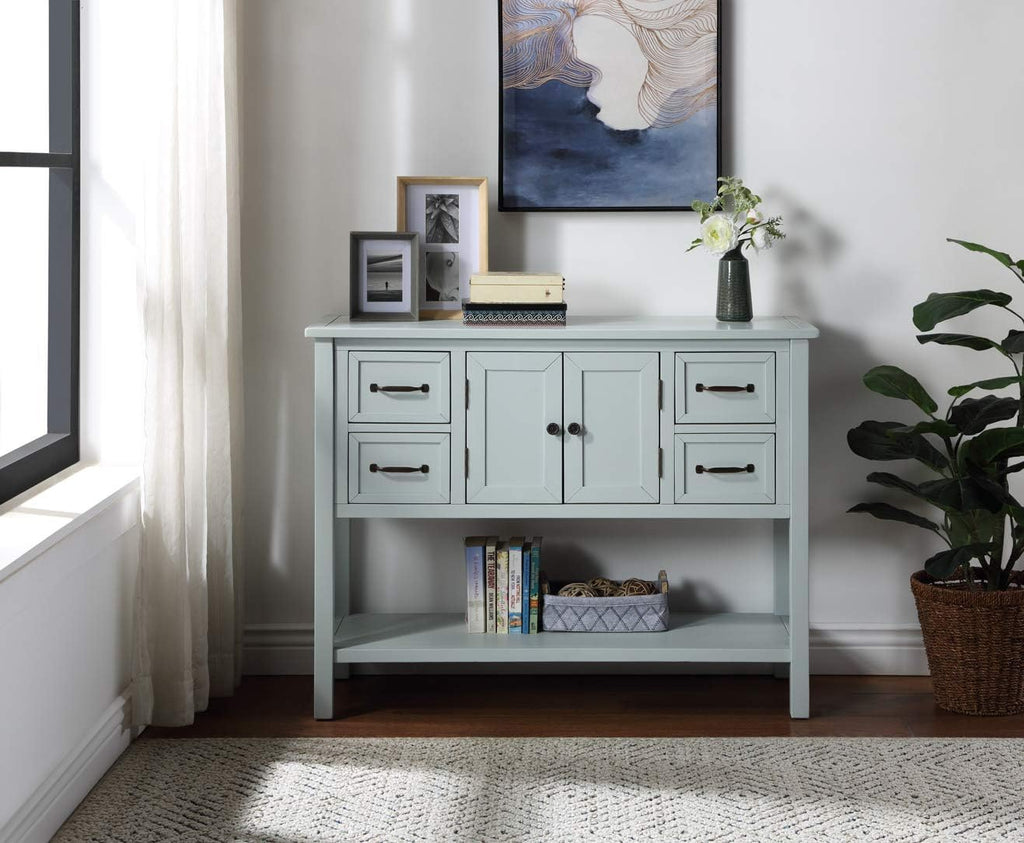 Light Green MDF Sideboard Console Table F502652