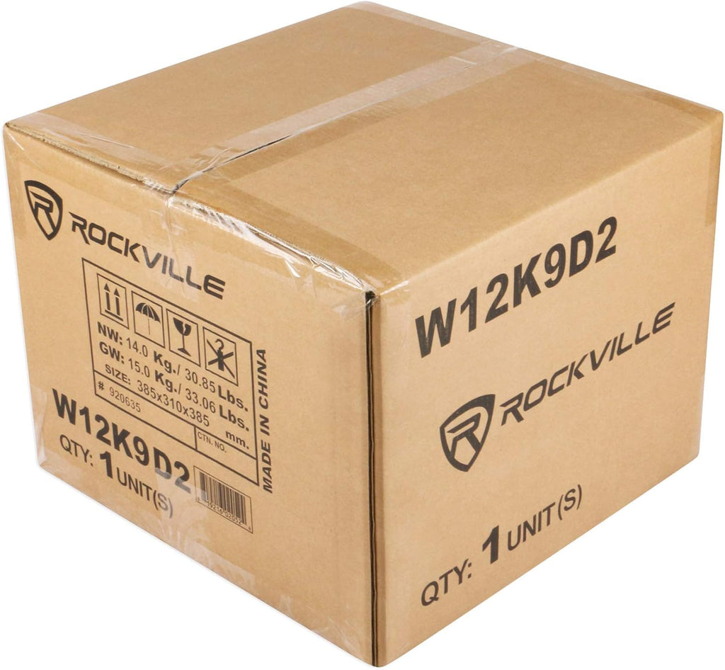 12 8000 Watt Car Subwoofers and Mono Amplifier Y346