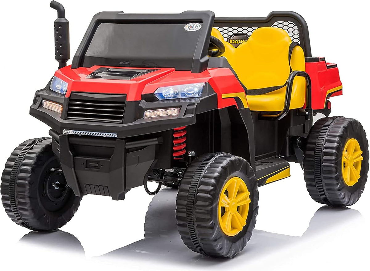 12V Battery Ride on Truck with Dump Bed and Trailer Z621