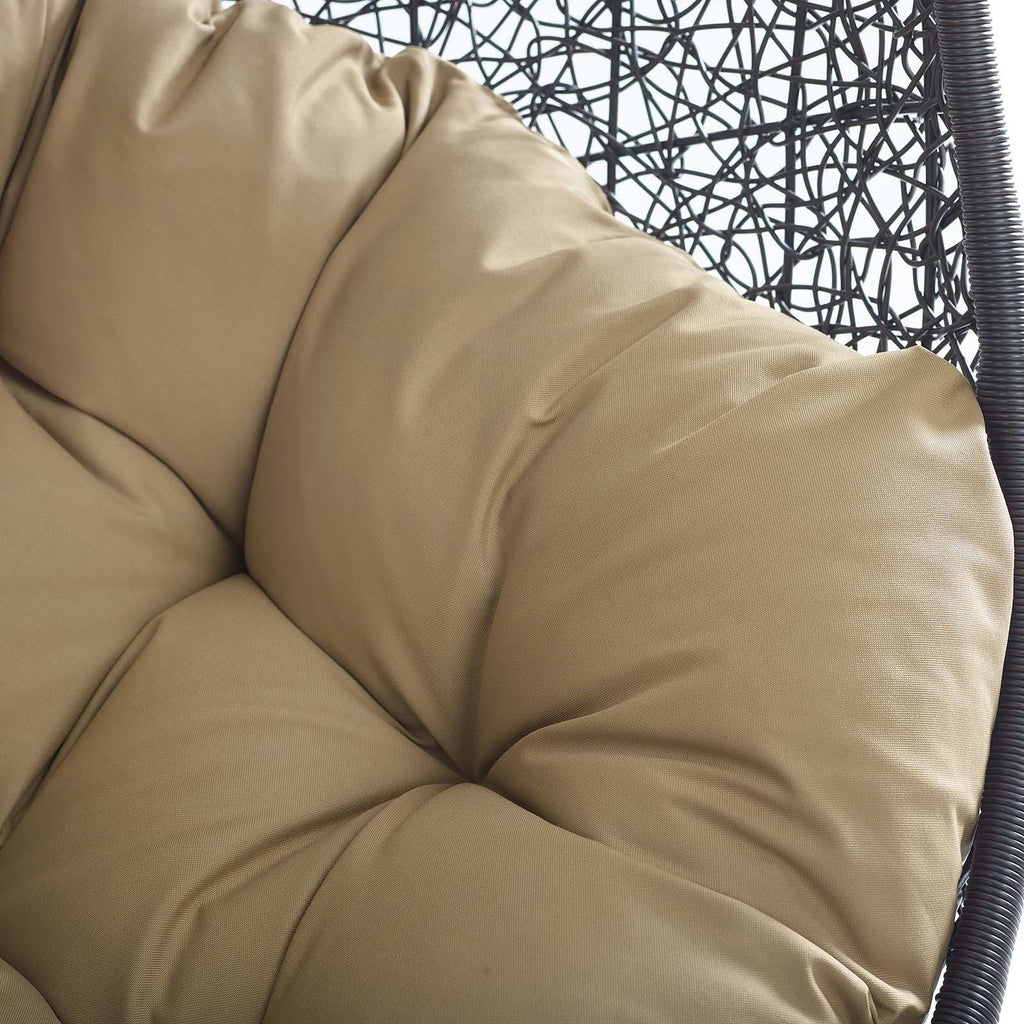 Black Outdoor Patio Lounge Chair M221