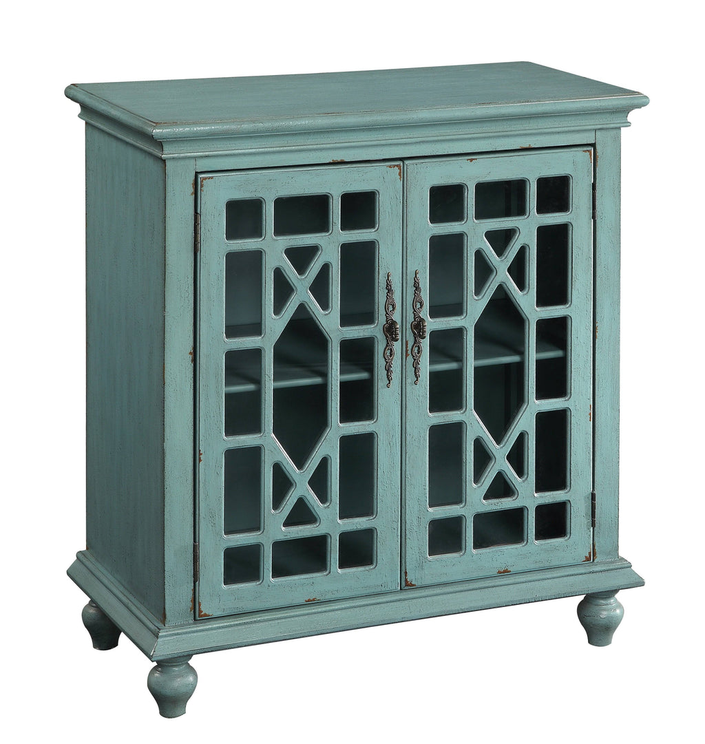 Blue Two Door Cabinet Z665508