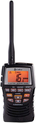 Floating Handheld VHF Radio 6 Watt Submersible Grey K36680