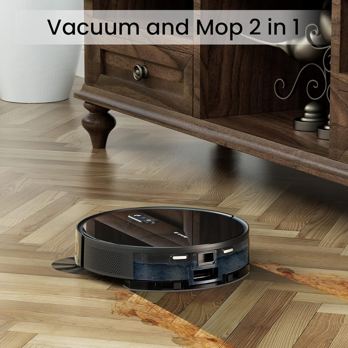 Robot Vacuum and Mop Combo with 3000Pa Suction Q83392