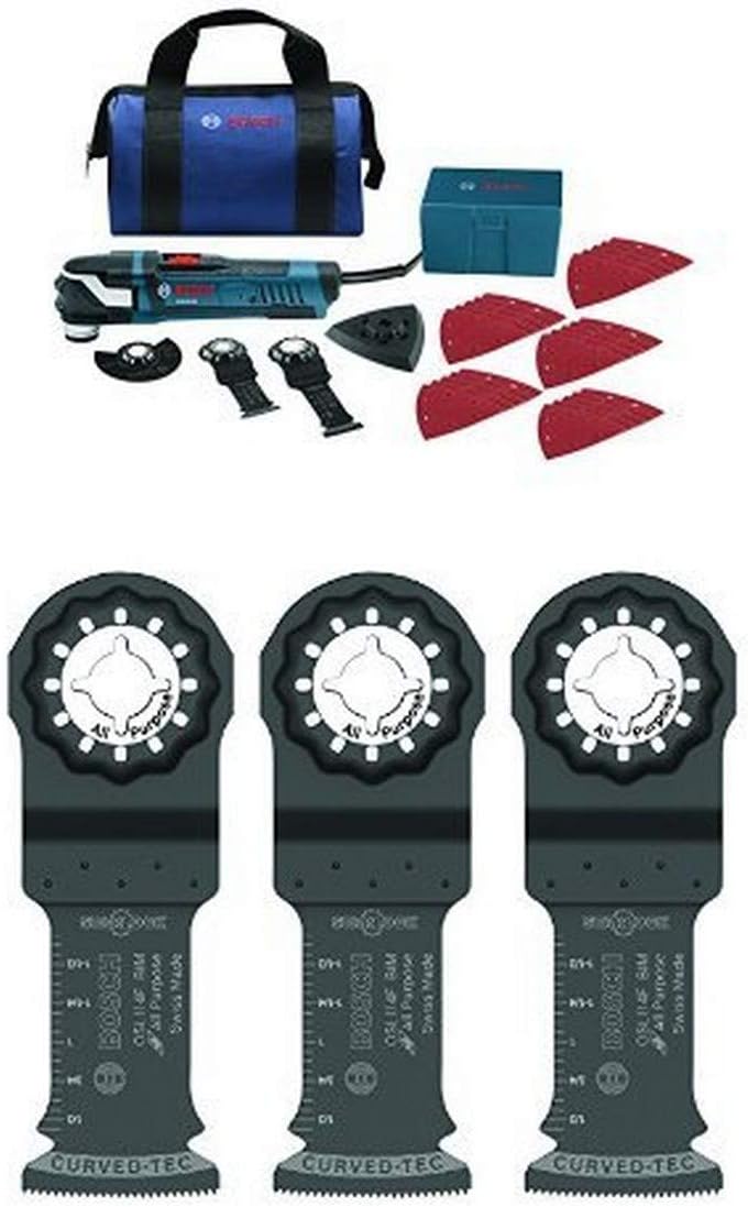 4.0 Amp Oscillating MultiTool Kit with 32 Accessories and Case L91394