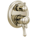 Polished Nickel Valve Trim with 6 Setting Integrated Diverter I518