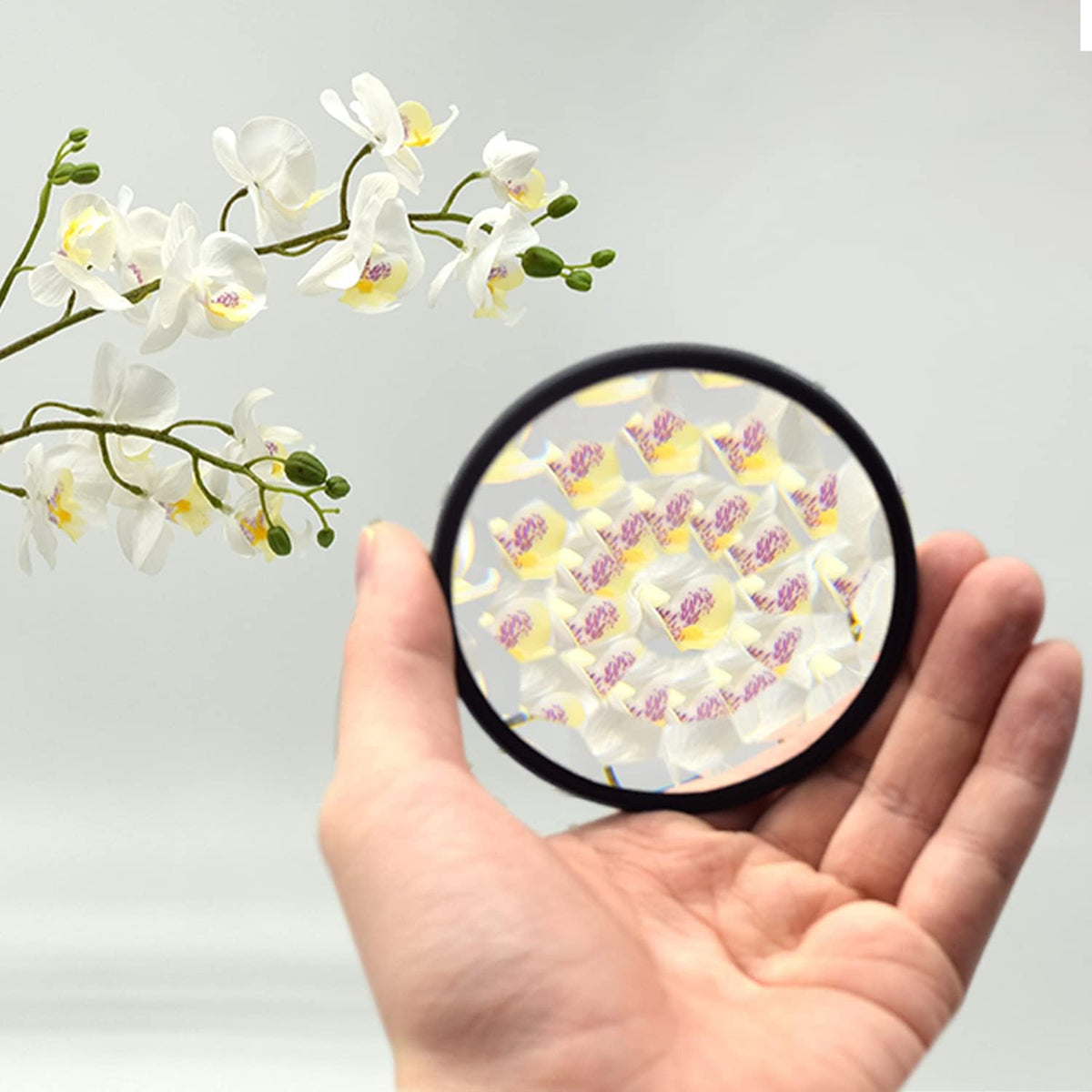 77mm Kaleidoscope Glass Prism Camera Lens Filter X346128