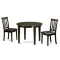 Small Round Table & 2 Kitchen Chairs W771