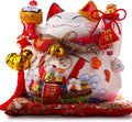Large Size Ceramic Maneki Neko Lucky Cat K476947