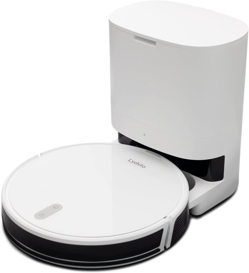 Robot Vacuum and Mop Cleaner, 3000Pa Suction, White F915582
