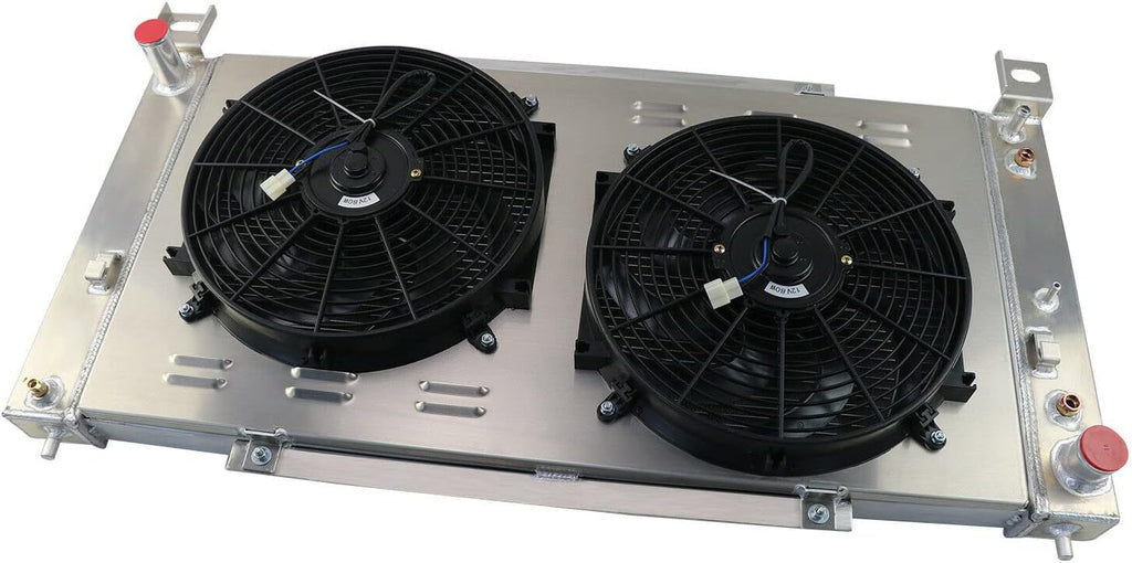 3 Row Aluminum Radiator with Shroud Fan Relay I74044