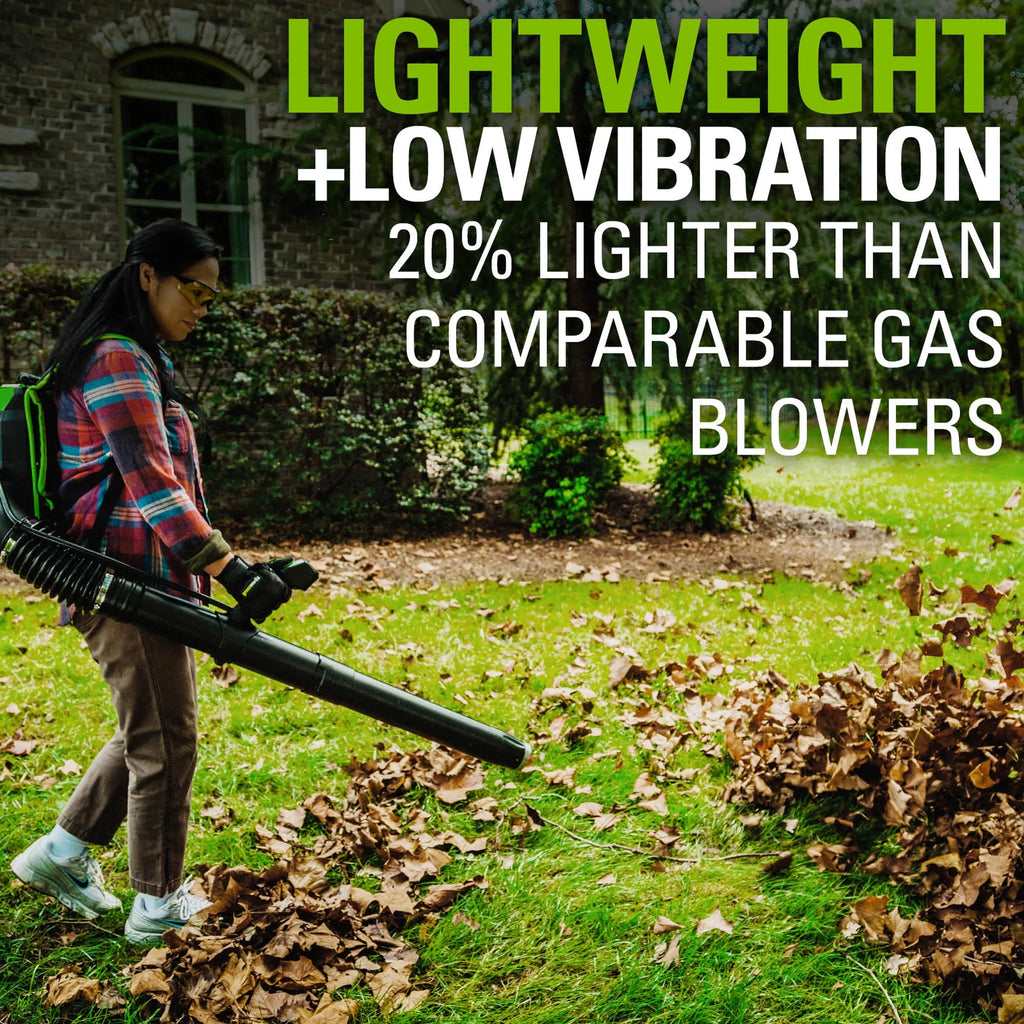 80V 610 CFM Brushless Backpack Blower with 2.5 Ah Battery & Charger E884594
